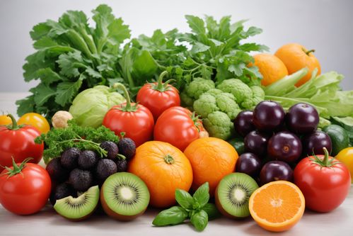 有機(jī)蔬菜水果高清圖 果蔬圖片素材